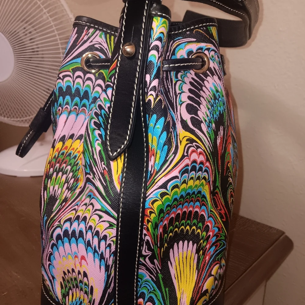 Dooney Bourke Plumes Bucket Bag - Picture 6 of 11